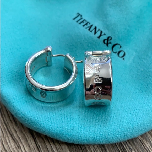 Tiffany & Co. Jewelry - Tiffany & Co. Wide Hoop Earrings